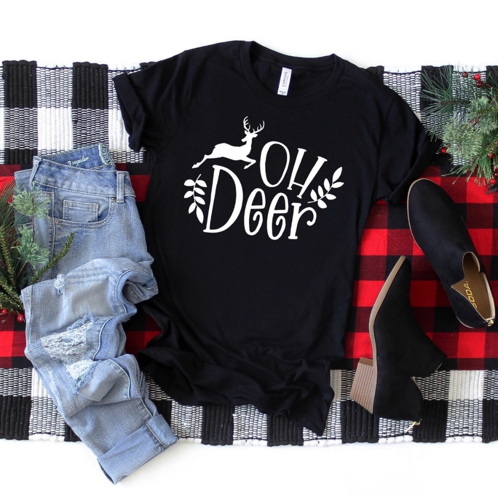 Oh Deer t-shirts